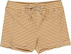 Wheat swim shorts Ulrik - Golden green stripe